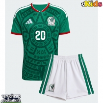 Mexico Henry Martin #20 Replica Home Minikit World Cup 2026 Short Sleeve (+ pants)